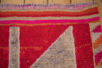 3.5x11 Vintage Distressed Kurd Rug Runner