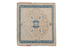 1.5x2 Vintage Distressed Oushak Square Rug Mat