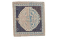 1.5x2 Vintage Distressed Oushak Square Rug Mat