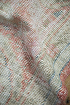 2.5x4 Vintage Distressed Oushak Rug