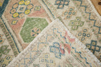 2.5x4 Vintage Distressed Oushak Rug