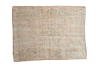 3x3.5 Vintage Distressed Oushak Square Rug