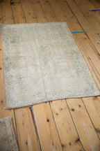 3x3.5 Vintage Distressed Oushak Square Rug