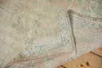 3x3.5 Vintage Distressed Oushak Square Rug