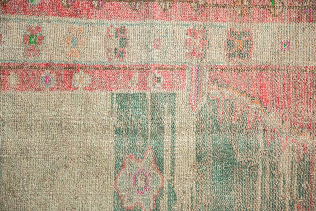 2.5x3.5 Vintage Distressed Oushak Rug