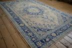 6.5x9.5 Vintage Distressed Oushak Carpet