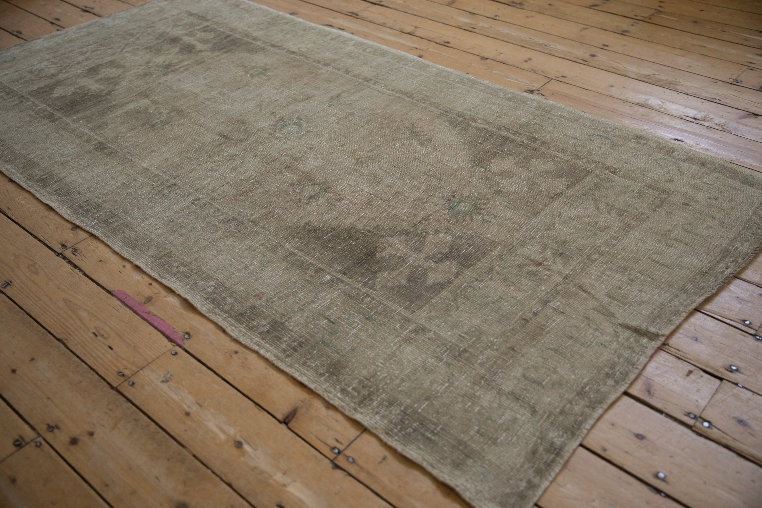 4x7.5 Vintage Distressed Oushak Rug