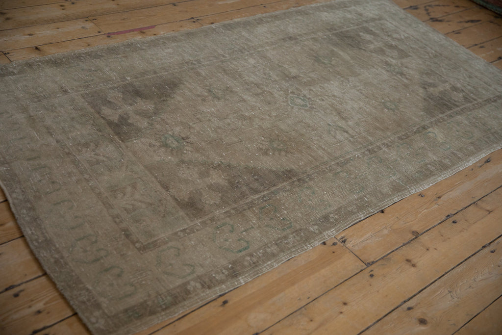 4x7.5 Vintage Distressed Oushak Rug