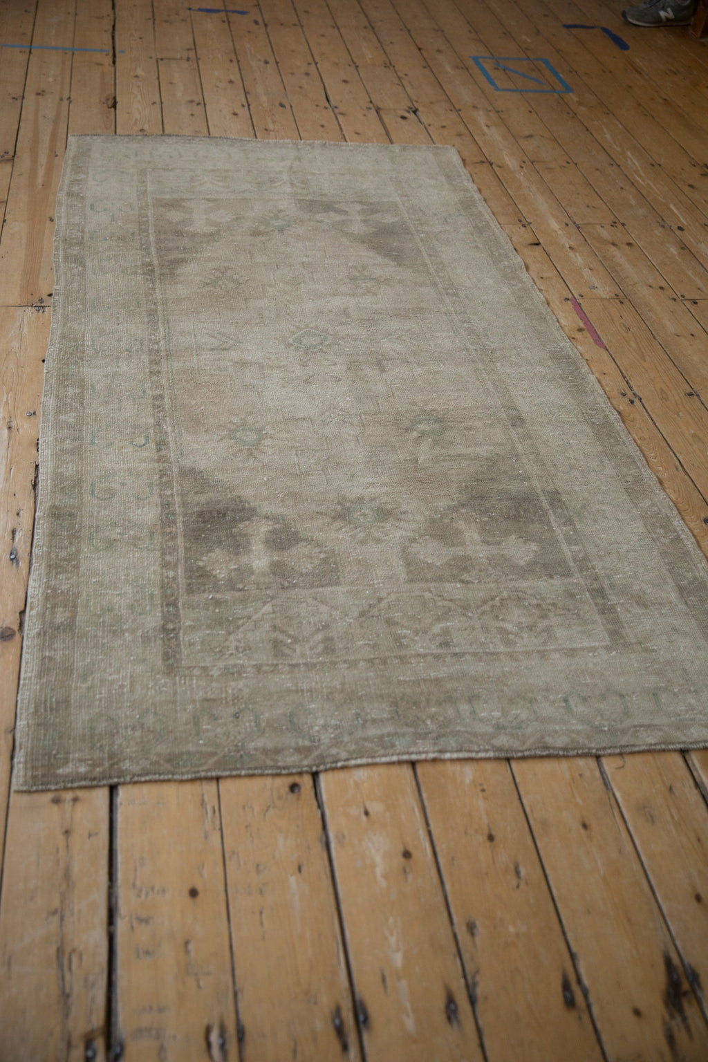4x7.5 Vintage Distressed Oushak Rug