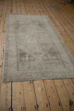 4x7.5 Vintage Distressed Oushak Rug