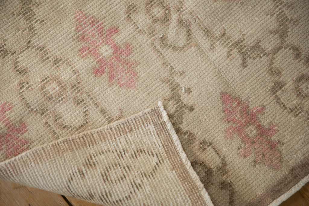 3x6.5 Vintage Distressed Oushak Rug Runner