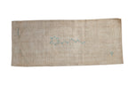 2x4.5 Vintage Distressed Oushak Rug Runner