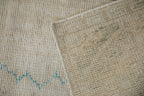 2x4.5 Vintage Distressed Oushak Rug Runner