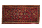 2x4 Vintage German Sarouk Rug Runner