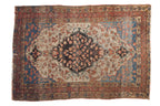 3.5x5 Antique Fine Farahan Sarouk Rug