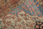 3.5x5 Antique Fine Farahan Sarouk Rug