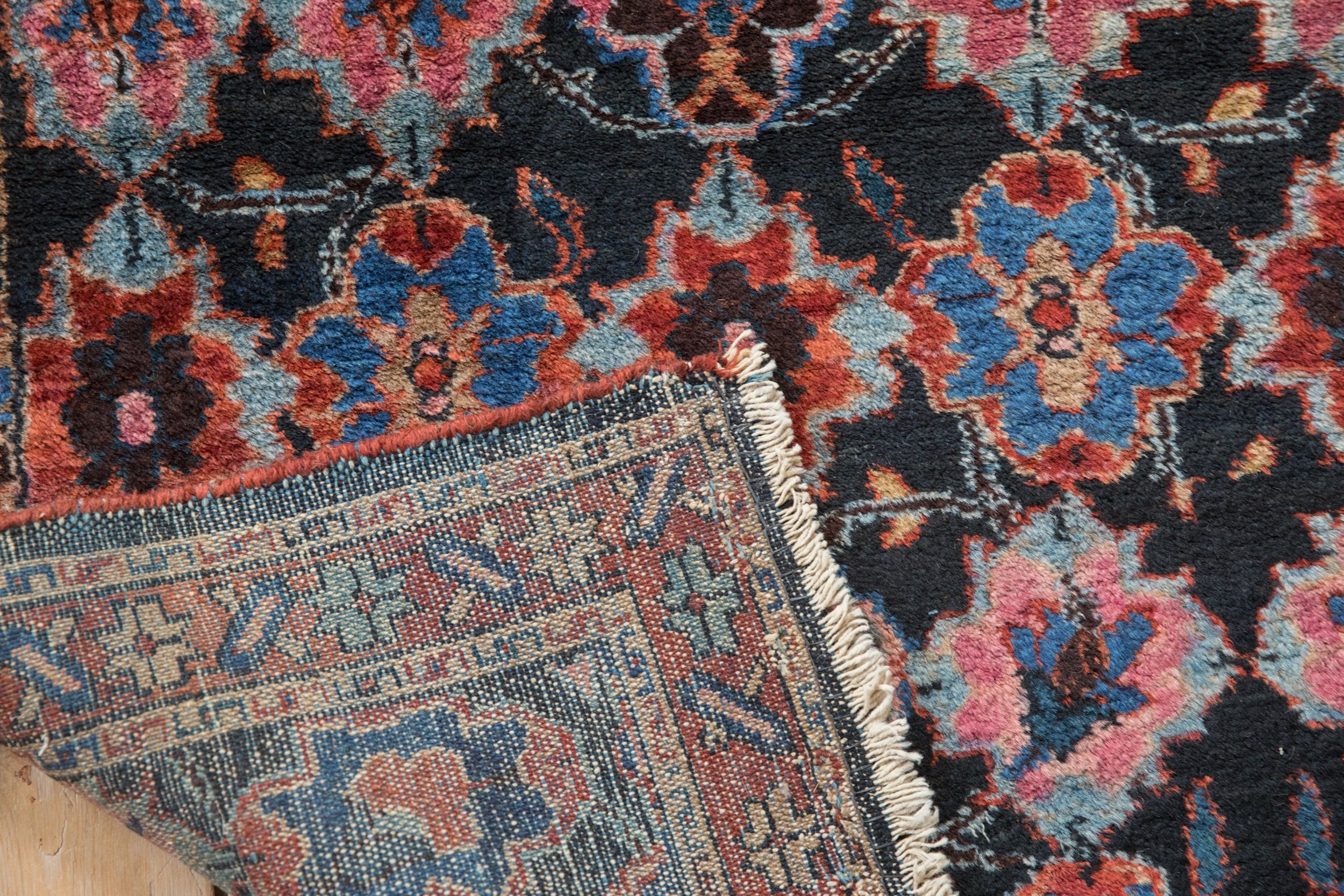2.5x4.5 Vintage Bibikabad Rug