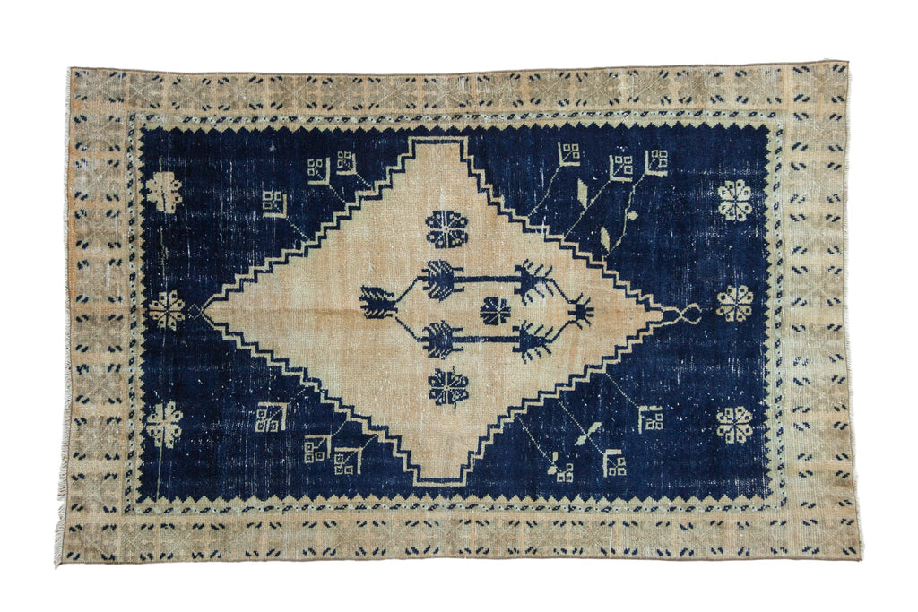 4.5x7.5 Vintage Distressed Oushak Rug