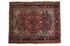 3x4 Vintage Fine Heriz Square Rug
