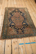 3x5 Antique Fine Malayer Rug