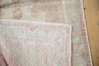 2.5x5.5 Vintage Distressed Oushak Rug Runner