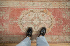 3x6 Vintage Distressed Oushak Rug Runner