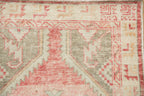 2.5x5 Vintage Distressed Oushak Rug Runner