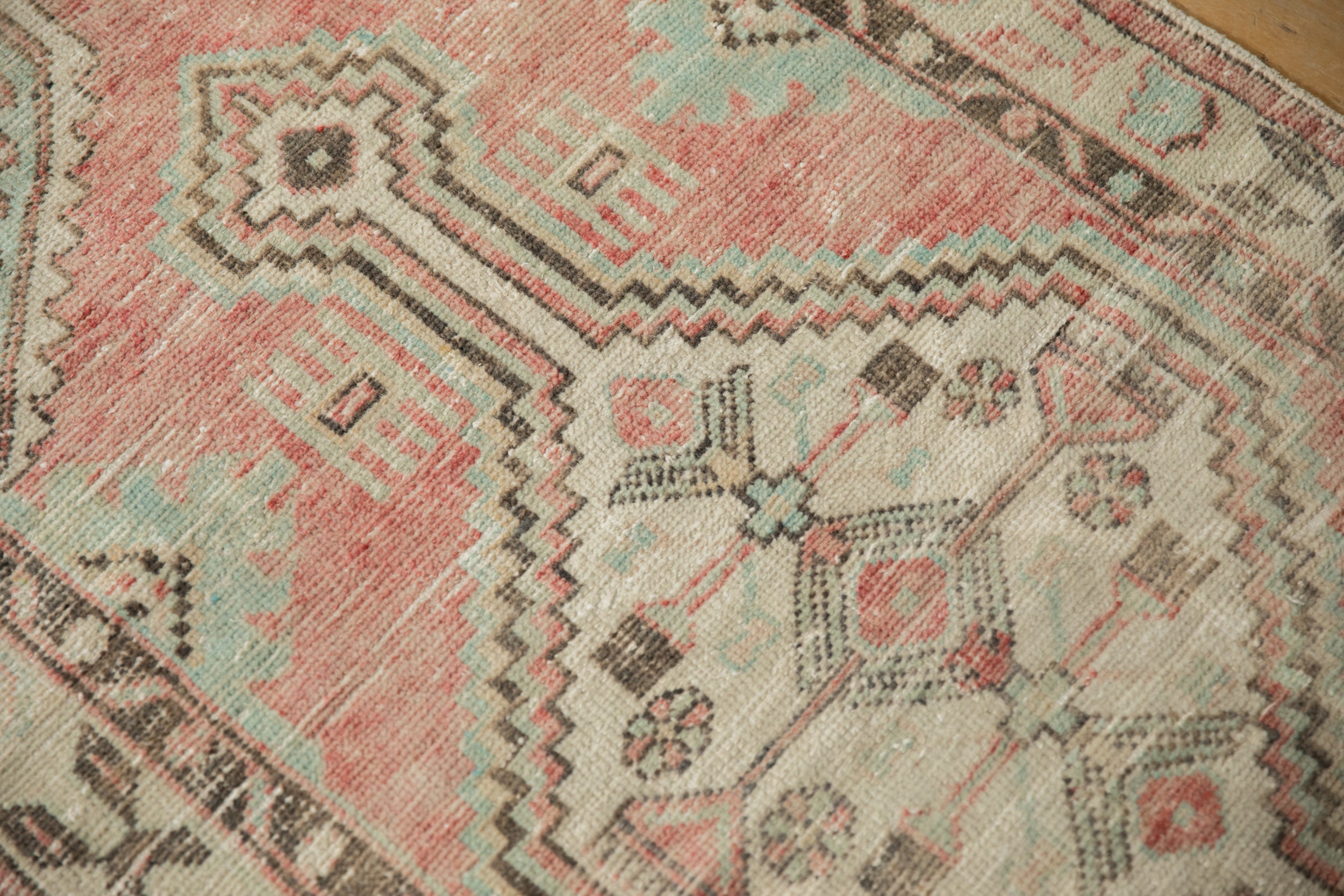2.5x5 Vintage Distressed Oushak Rug Runner