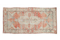 2.5x5 Vintage Distressed Oushak Rug Runner