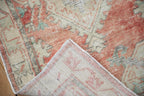 2.5x5 Vintage Distressed Oushak Rug Runner