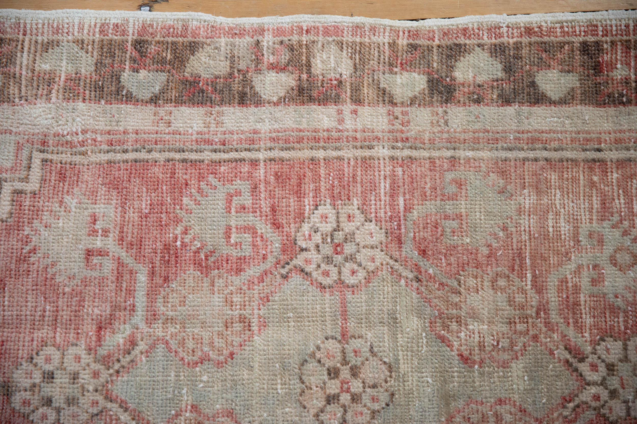 2.5x5 Vintage Distressed Oushak Rug Runner