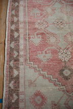 2.5x5 Vintage Distressed Oushak Rug Runner