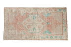 2.5x5 Vintage Distressed Oushak Rug Runner