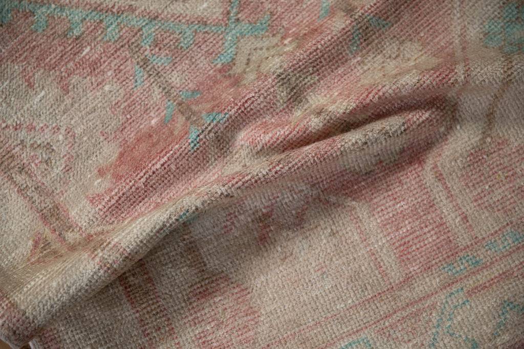 2.5x5.5 Vintage Distressed Oushak Rug Runner