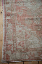 2.5x5.5 Vintage Distressed Oushak Rug Runner