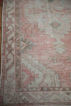 2.5x5.5 Vintage Distressed Oushak Rug Runner