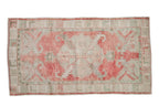 2.5x5 Vintage Distressed Oushak Rug Runner