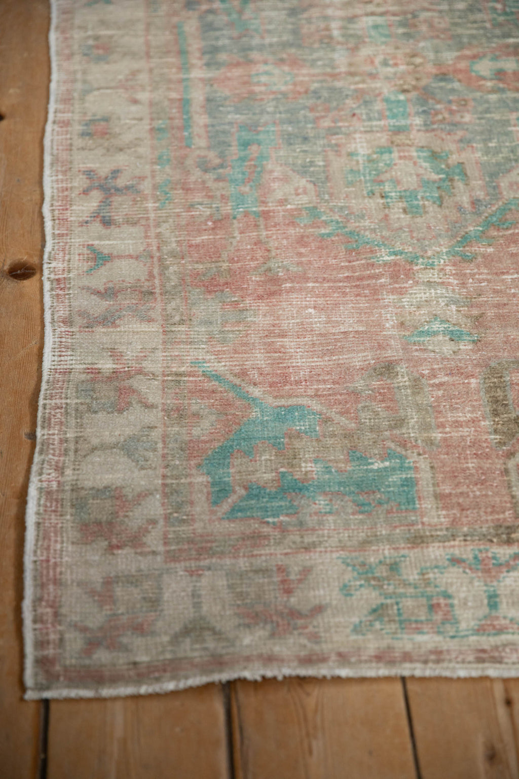 2.5x5.5 Vintage Distressed Oushak Rug Runner