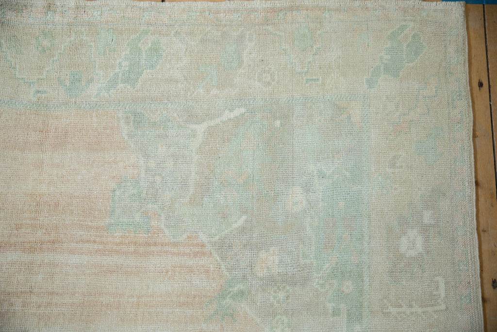 5.5x8.5 Vintage Distressed Oushak Carpet