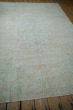 5.5x8.5 Vintage Distressed Oushak Carpet