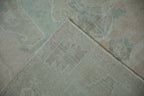 5.5x8.5 Vintage Distressed Oushak Carpet