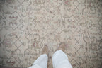 7x10.5 Vintage Distressed Oushak Carpet