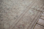 7x10.5 Vintage Distressed Oushak Carpet