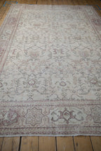 7x10.5 Vintage Distressed Oushak Carpet
