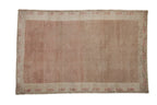 4x6 Vintage Distressed Oushak Rug