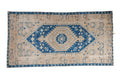 3.5x7 Vintage Distressed Oushak Rug Runner