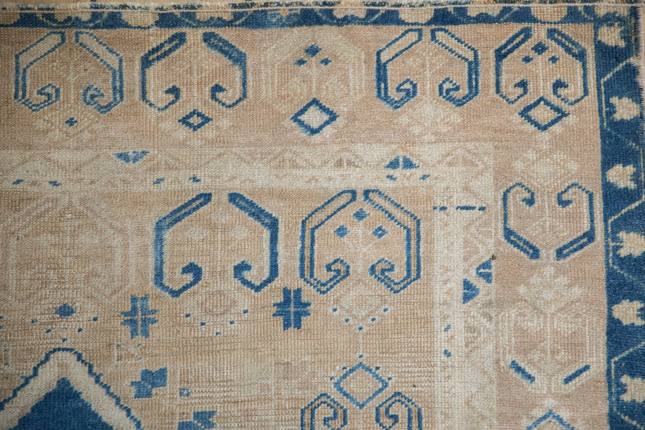 3.5x7 Vintage Distressed Oushak Rug Runner