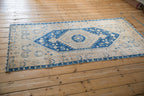 3.5x7 Vintage Distressed Oushak Rug Runner