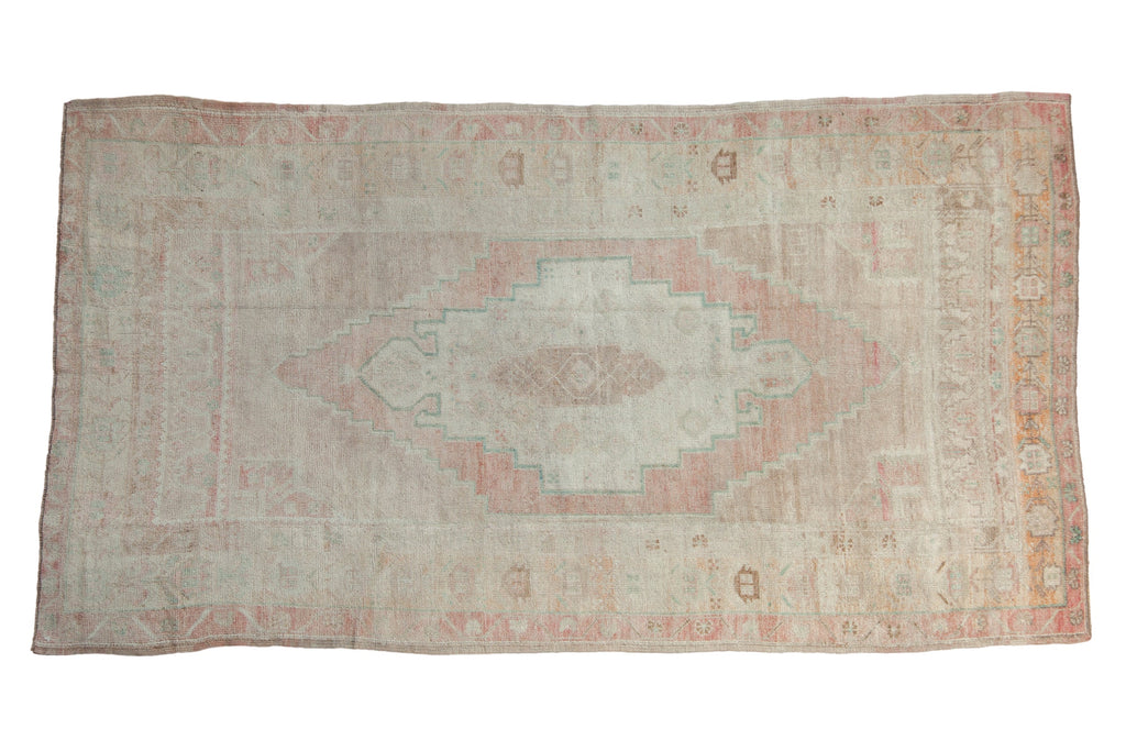 4x7.5 Vintage Distressed Oushak Rug