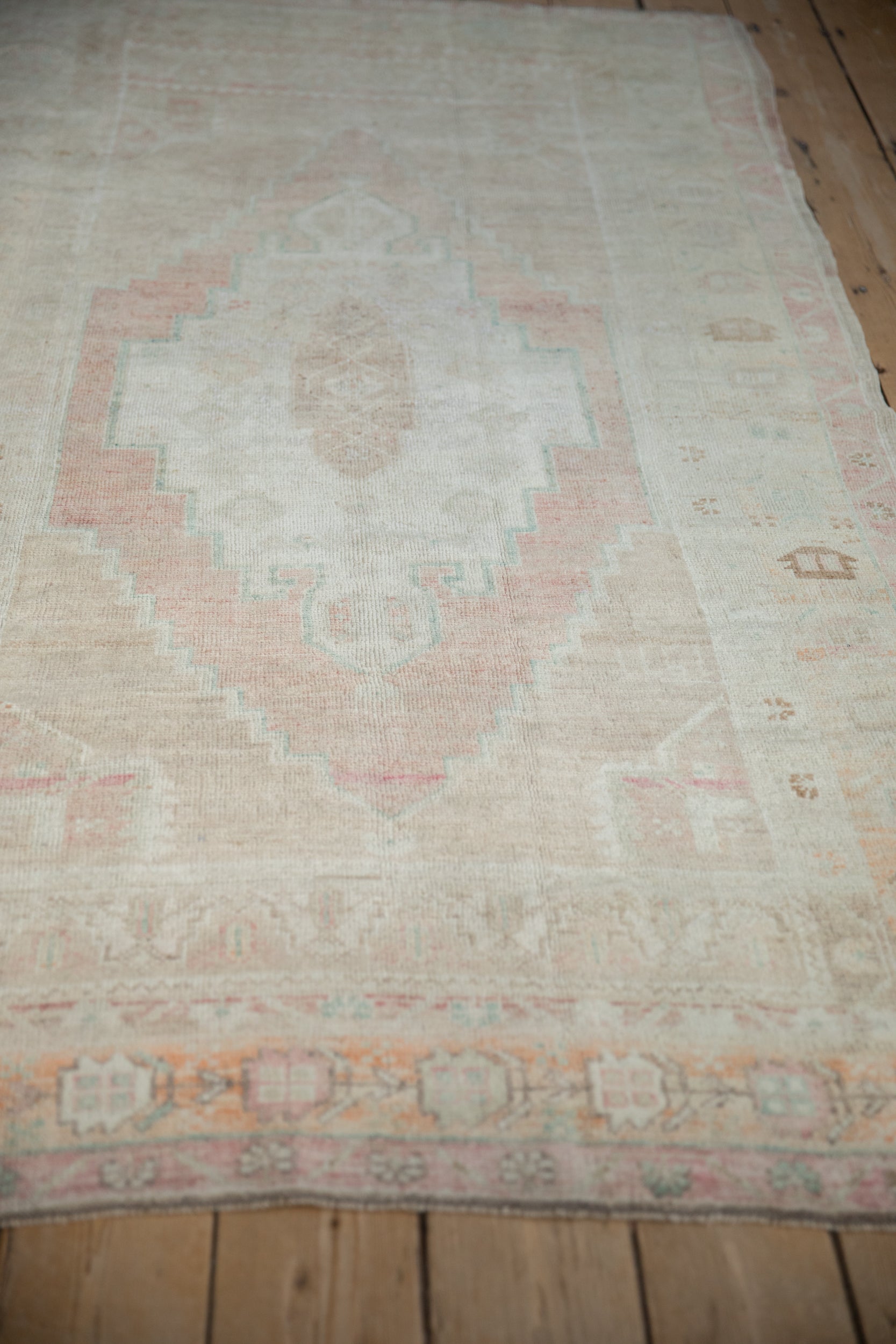 4x7.5 Vintage Distressed Oushak Rug